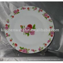 6' 7" 8" 9"10" Ceramic plate with christmas printing